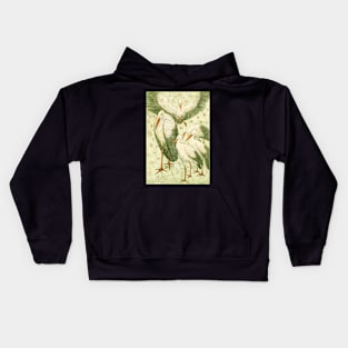 Vijf ooievaars in een wei, 1878–1917 Kids Hoodie